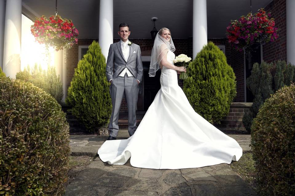 The bride and groom - Rob Nicholson Photography