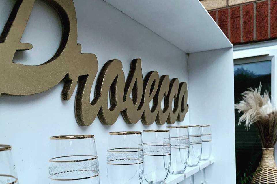 Prosecco wall