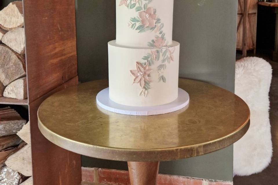 3 tier buttercream cake