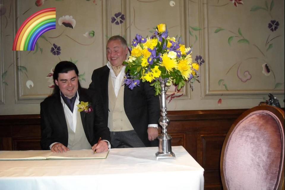 Signing of Certificate