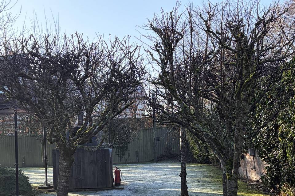 New Year’s Eve frosty wedding