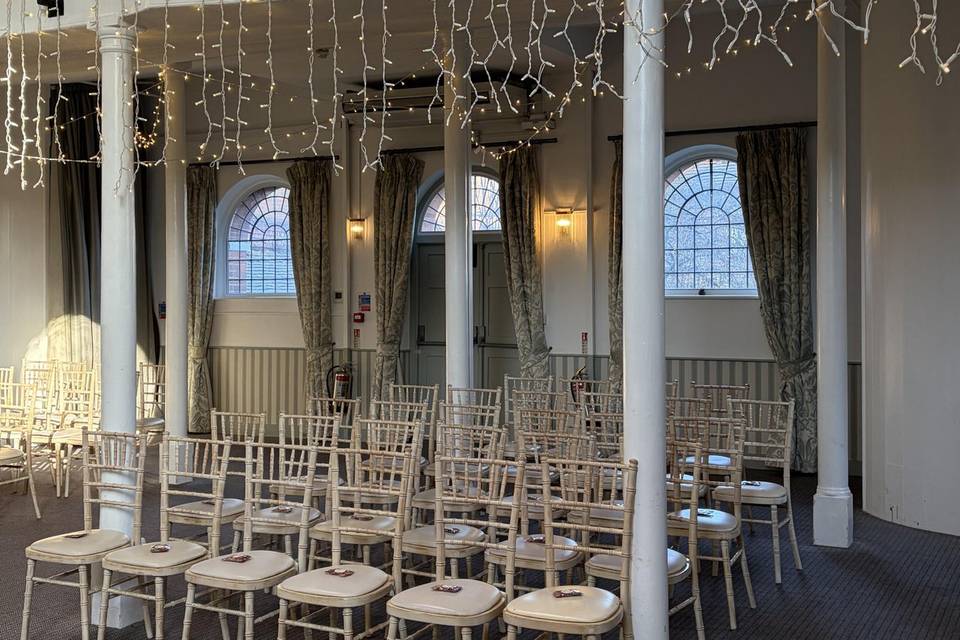 Wedding ceremony ready