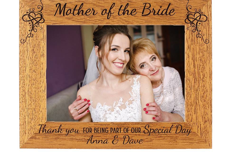 Mother of the bride frame