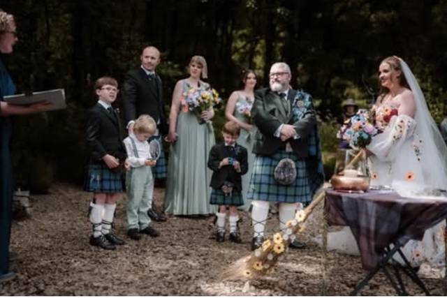 Leading A&H Ceremony