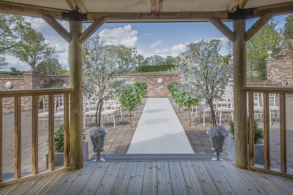 Outdoor Wedding Ceremony