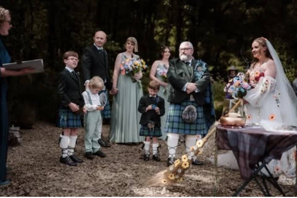 Leading A&H Ceremony