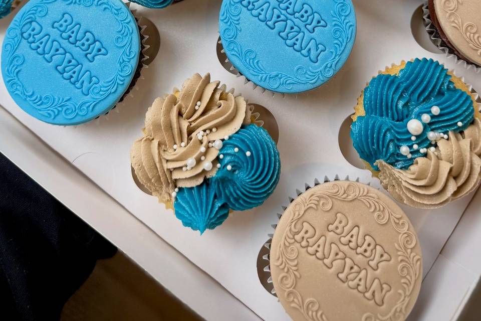 Custom cupcakes