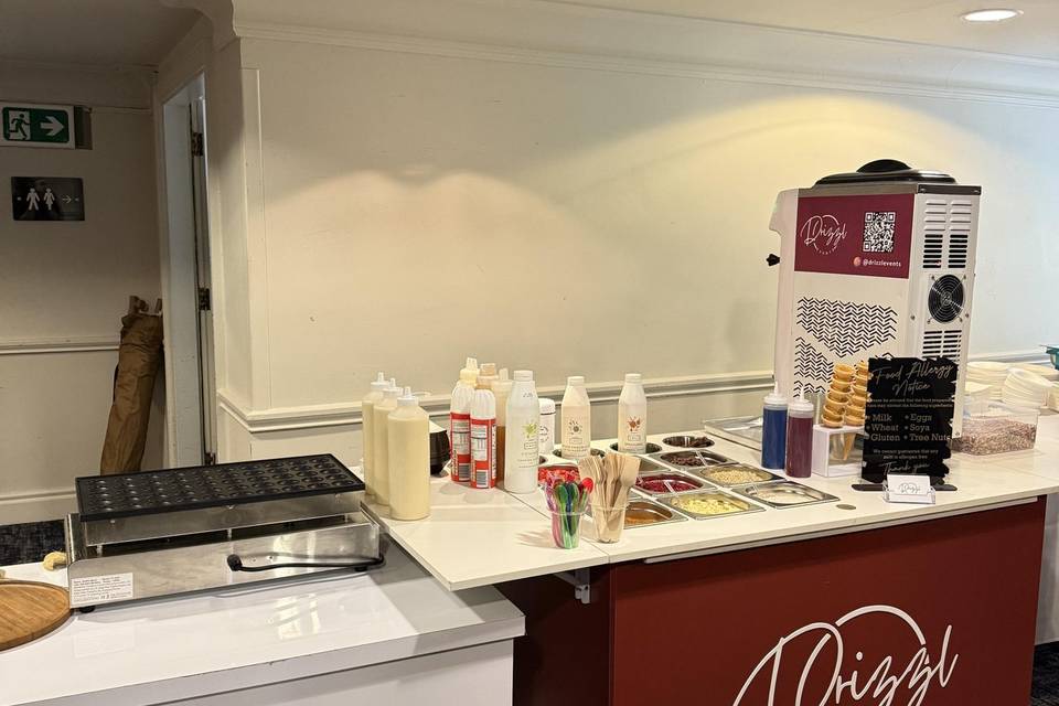 Our set up