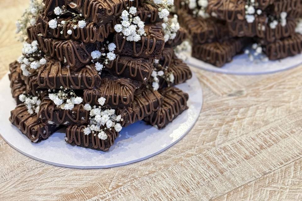Brownie tower