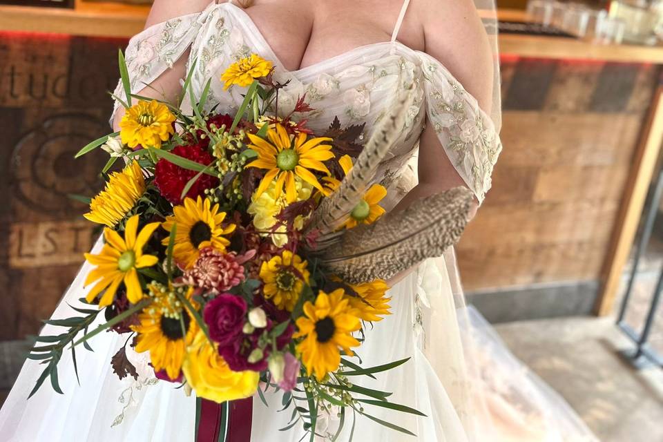 Beautiful Bride at Tudor Barn