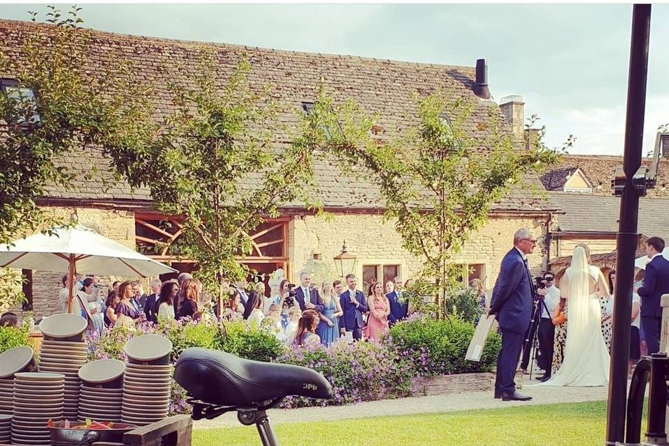 A beautiful Summer wedding