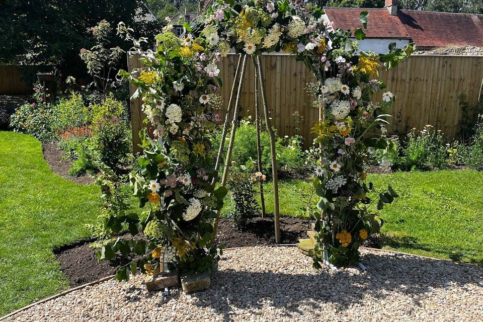 Flower arch