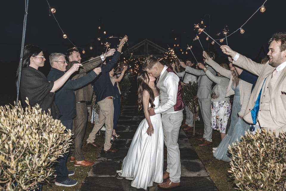 Sparkler exit