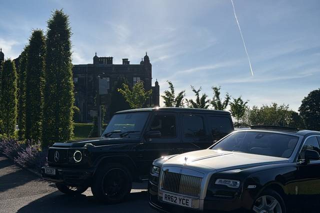 ROLLS ROYCE AND G WAGON