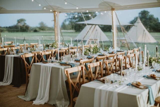 Rustic hotsell tent wedding