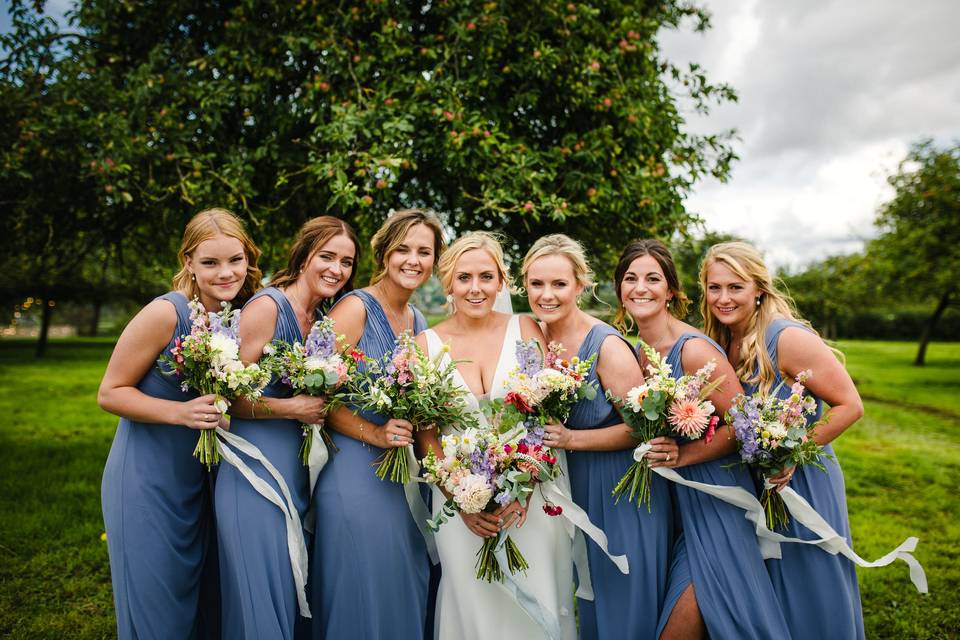 Pretty maids all in a row