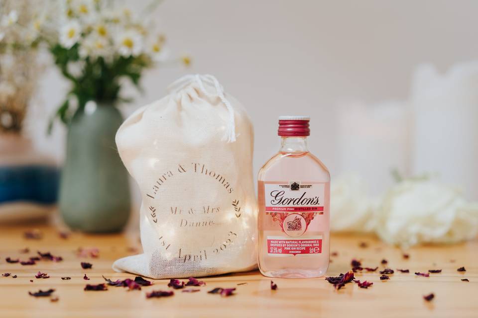 Gin Wedding Favours