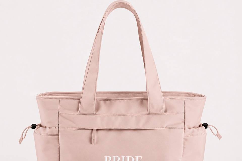 Pink Bride Tote Bag