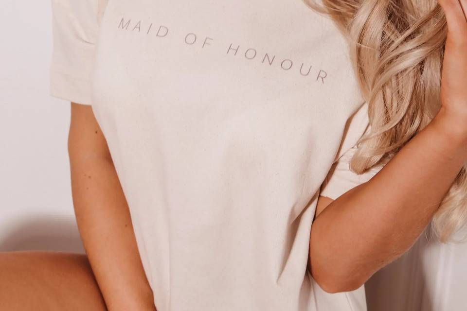 Maid of Honour T-Shirt