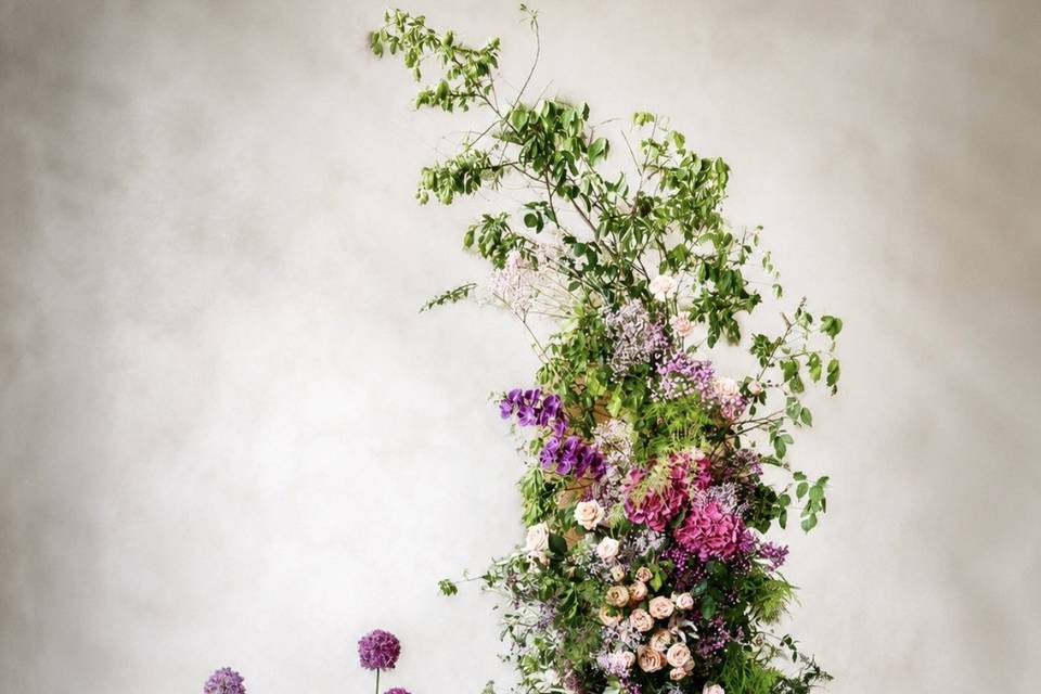 Bringing a bespoke floral inst