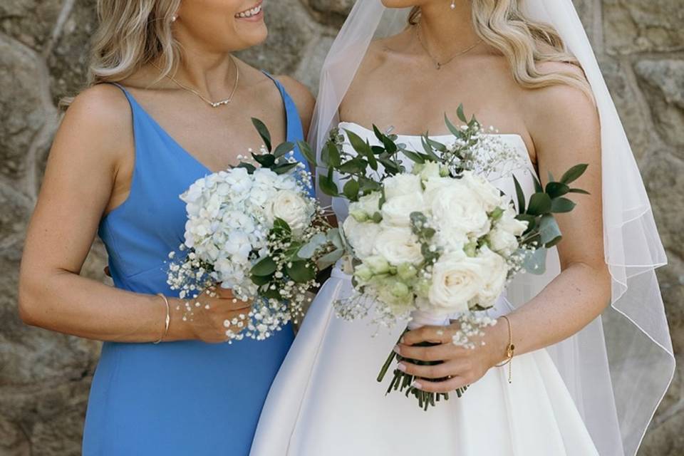 Bride/bridesmaid makeup