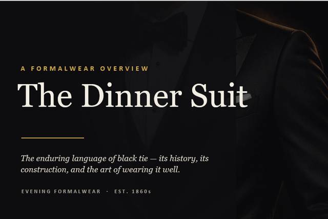 The Dinner Suit