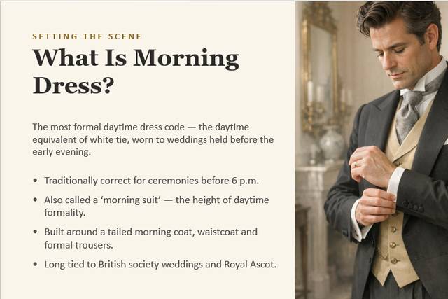 Morning Dress