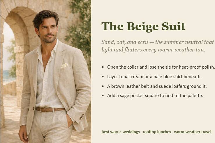 The Beige Suit