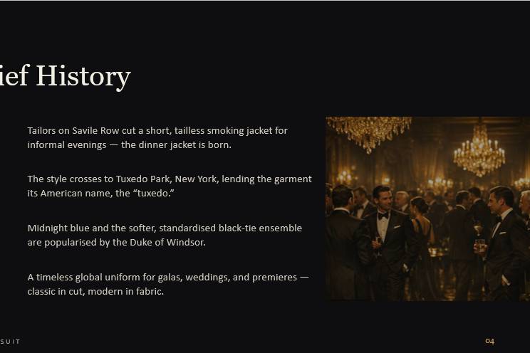 The Dinner Suit