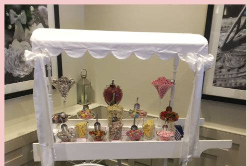 Traditional sweet cart
