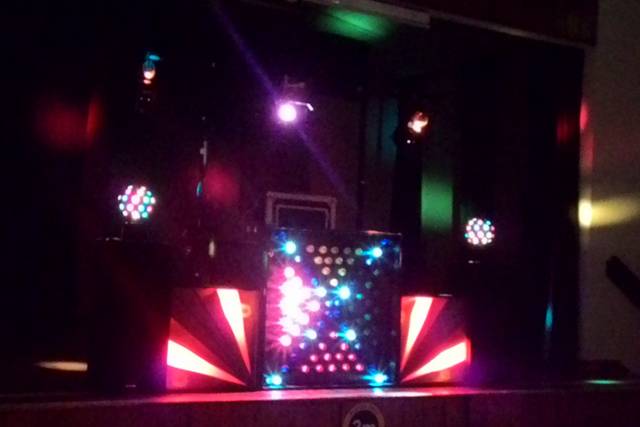 Retro lights in the dark