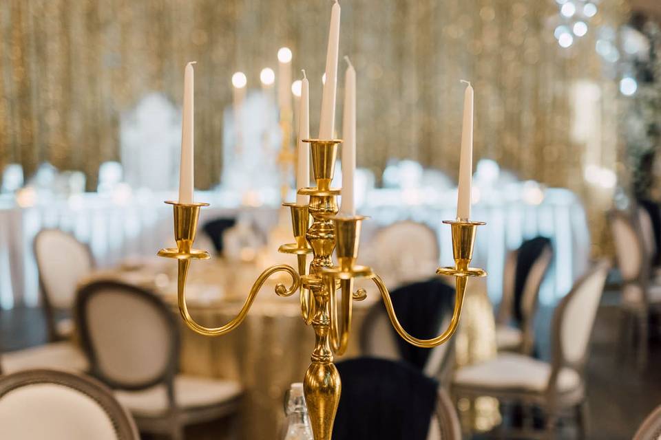 Gold Candelabra