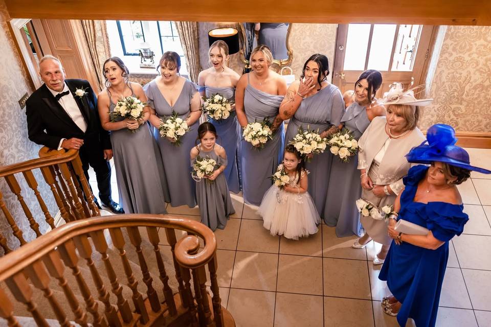 Bride reveal