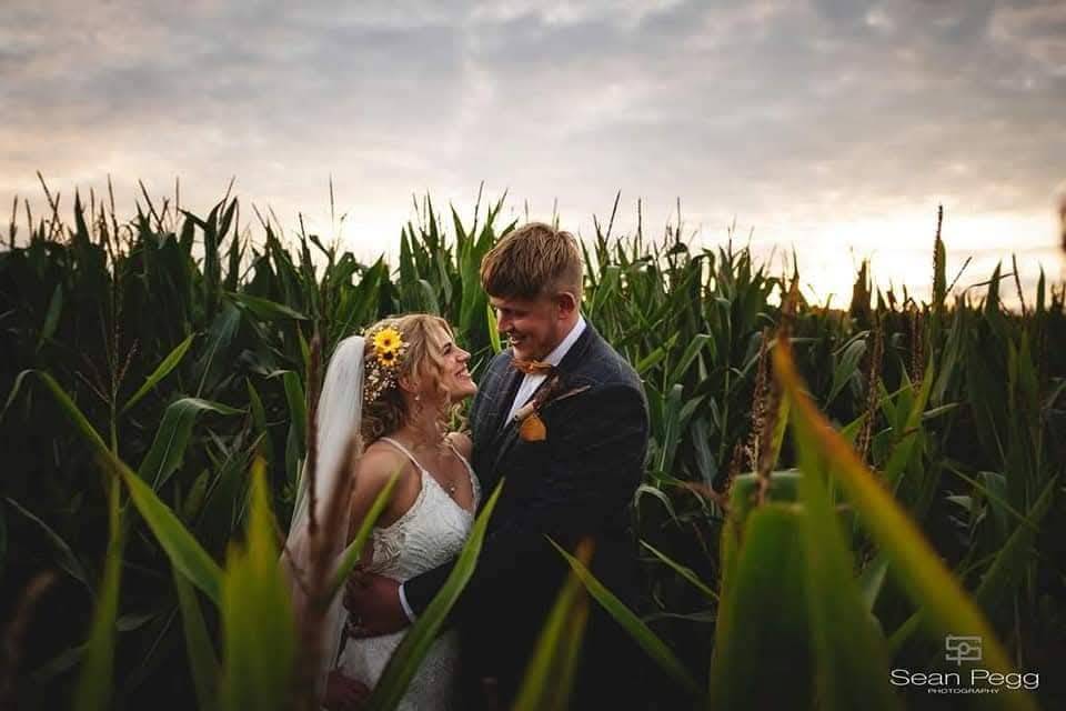 Emma and her new hubby