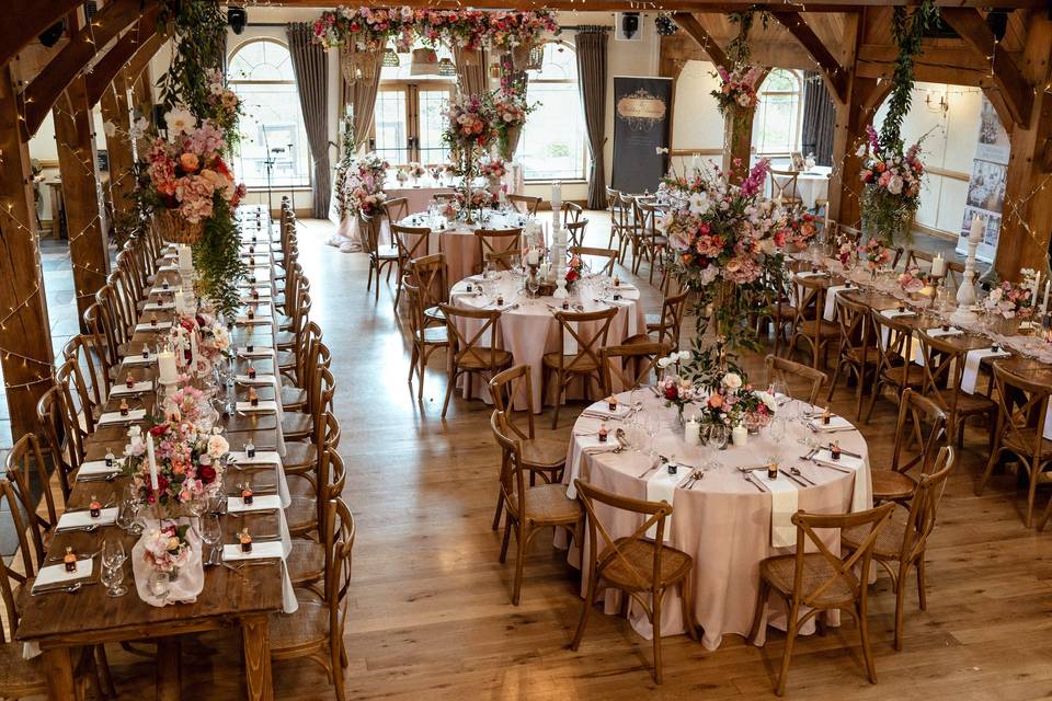 Rustic wedding venue