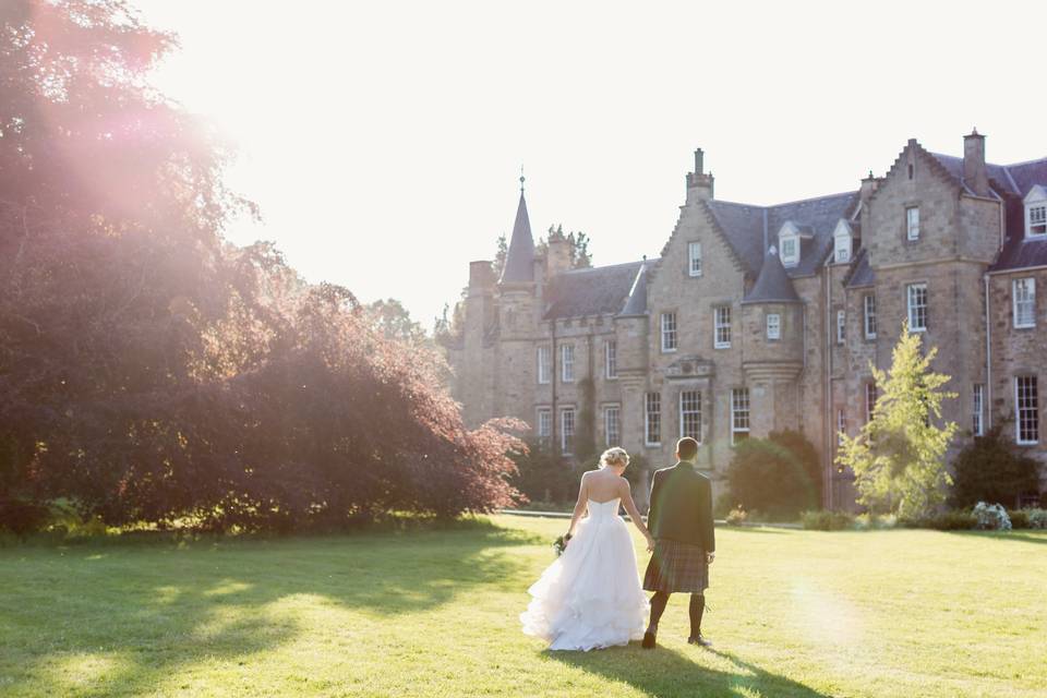 Bride and groom