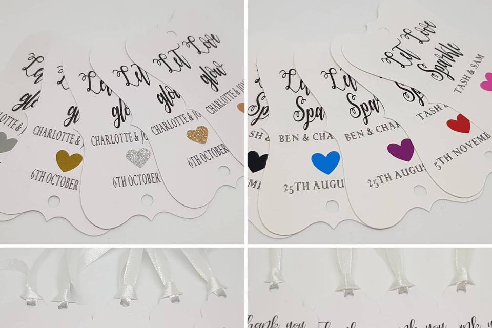 Lots of Tag Designs available