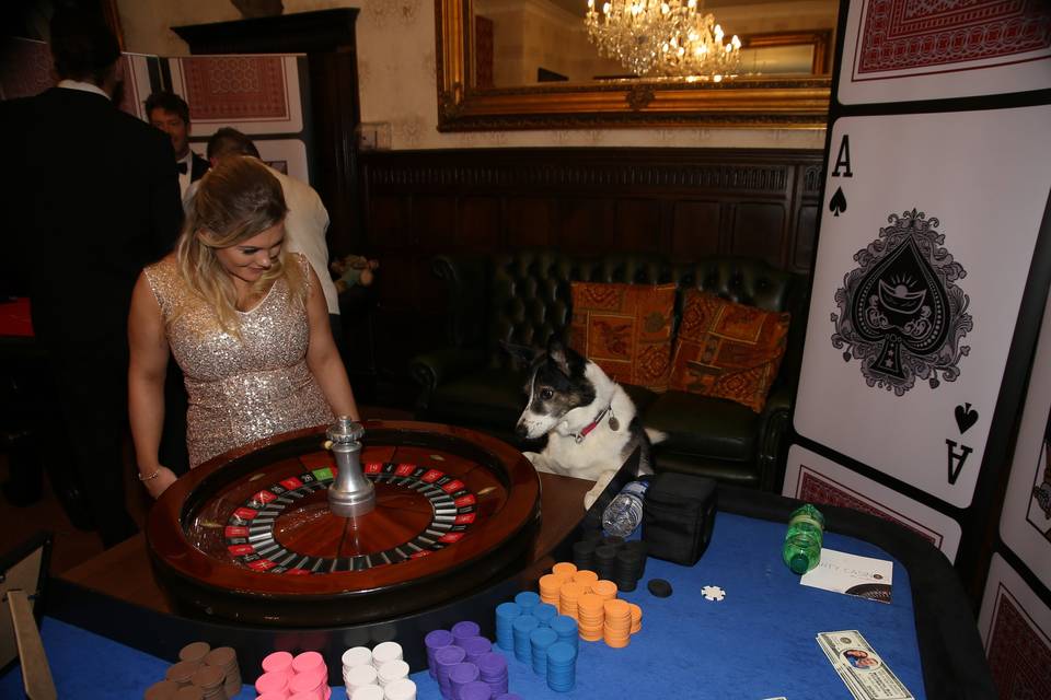 Casino table hire