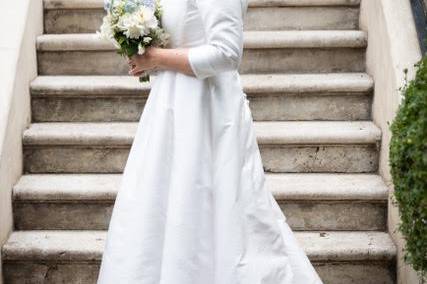 One-of-a-kind wedding dress