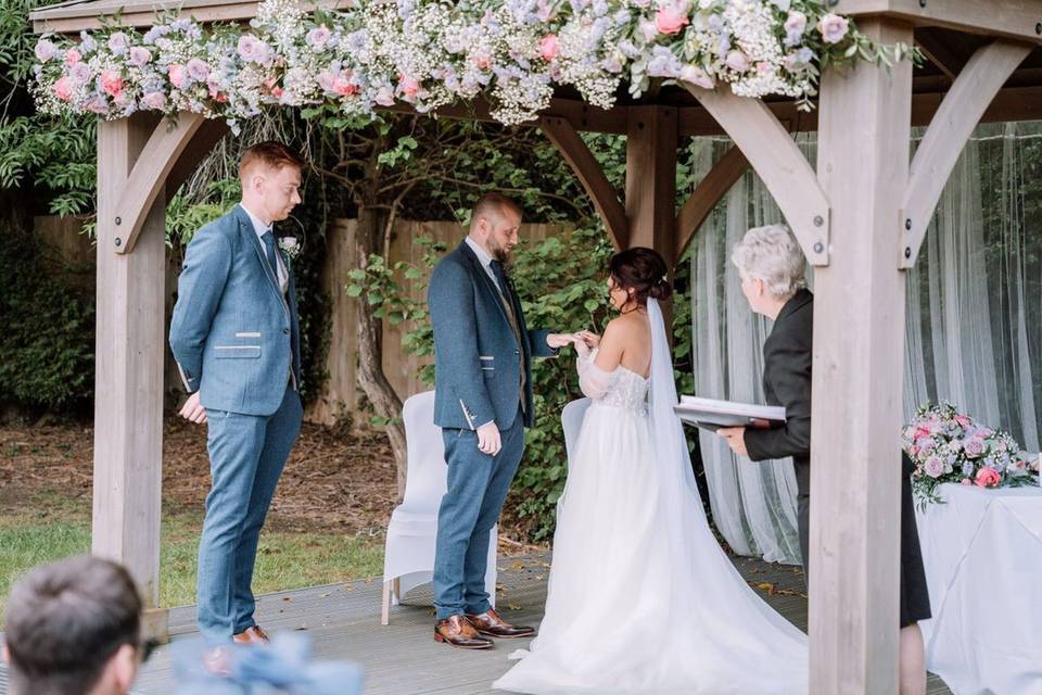 Gazebo ceremony