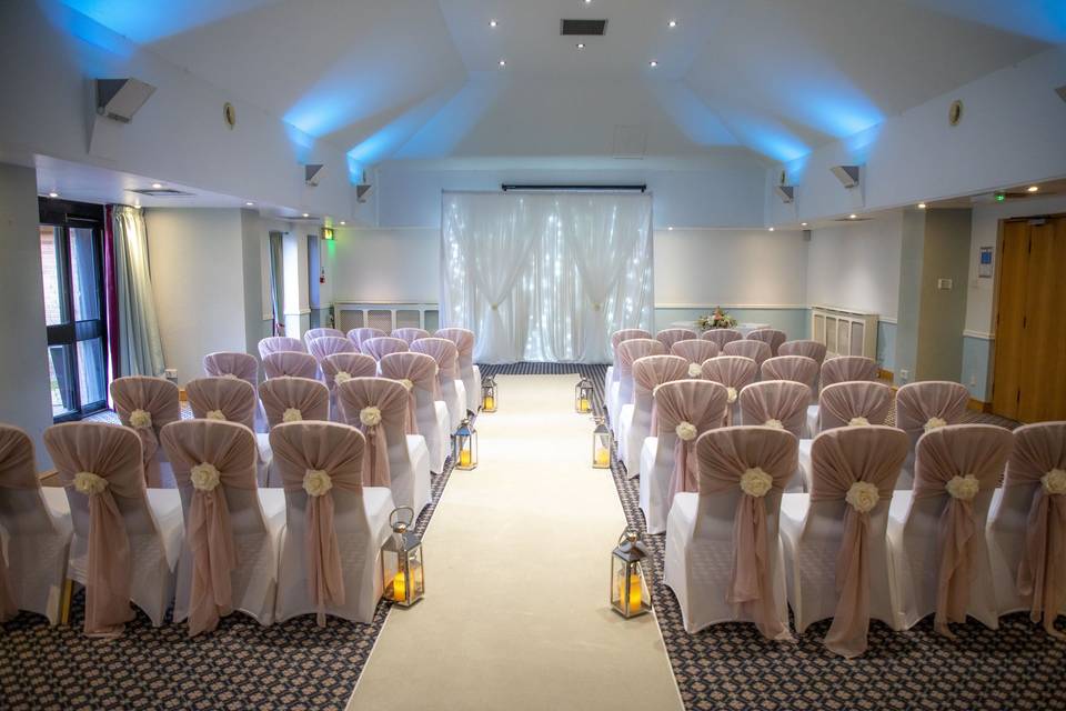 Hogarth Suite ceremony