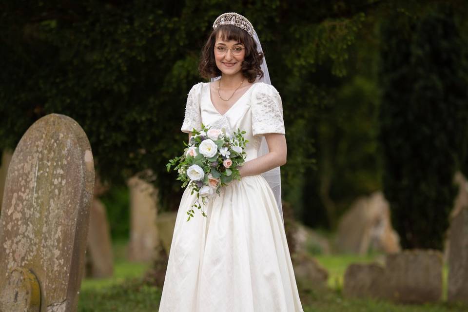 Vintage wedding dress