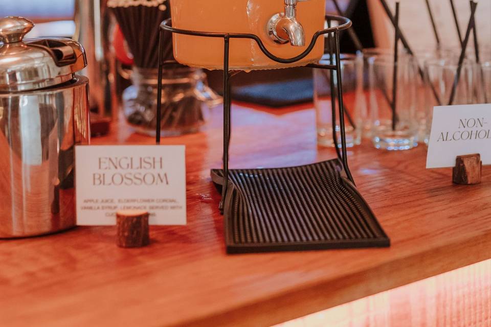 One of the cocktail options