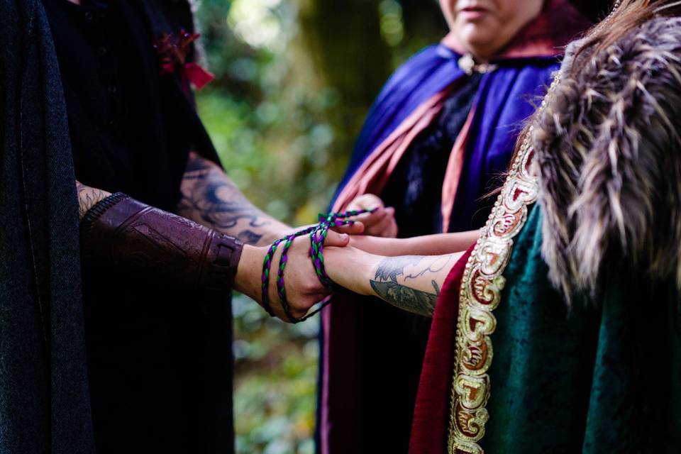 Viking handfasting