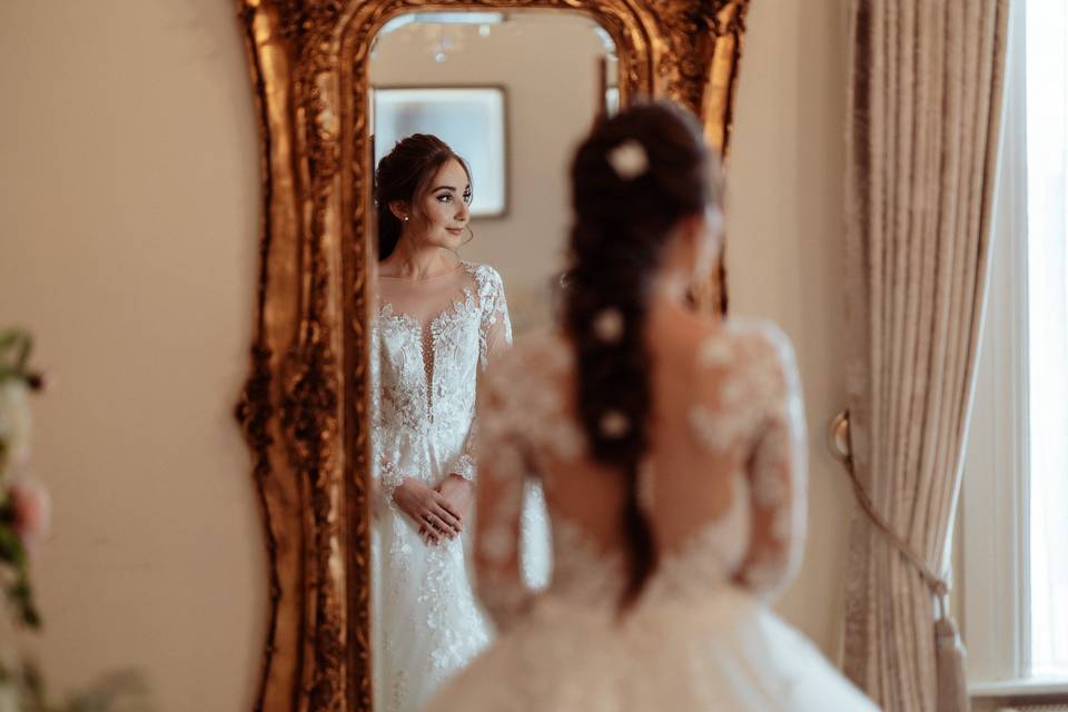 Bridal portrait