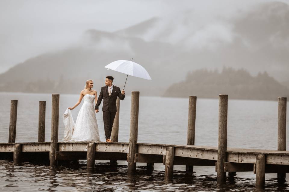 Lake district wedding