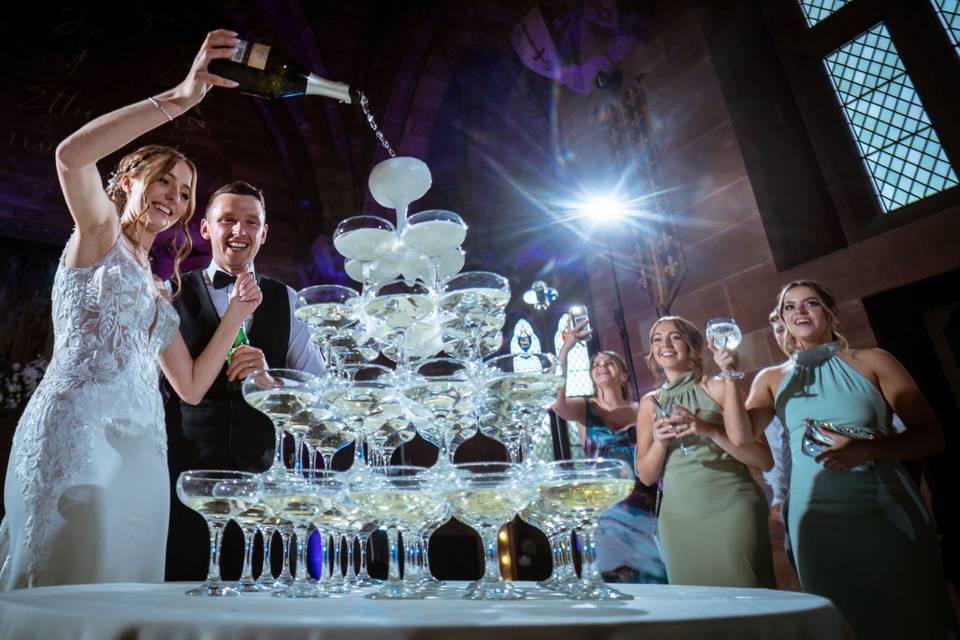 Champagne Tower