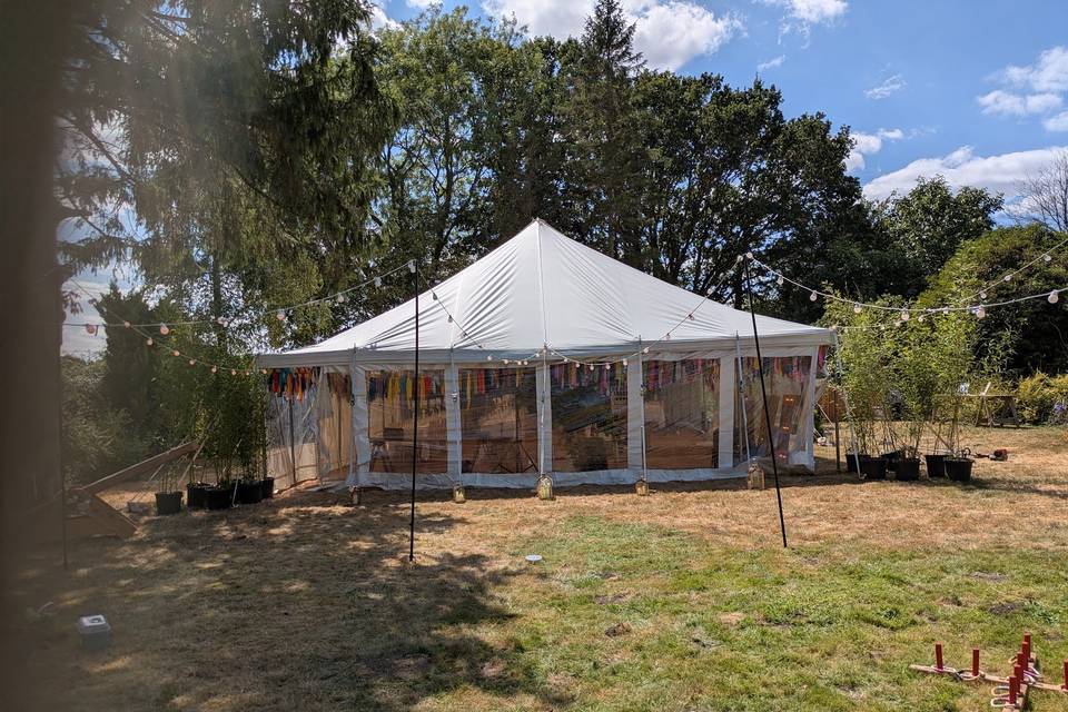 9m x 18m Traditional Marquee