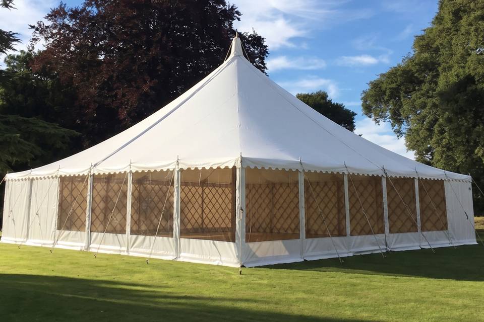 12m x 12m Traditional Marquee