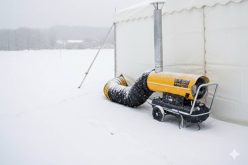 Marquee Heater Hire